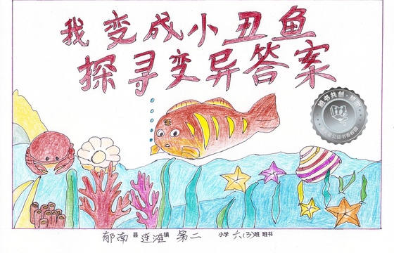郁南县银奖 | 《我变成小丑鱼探寻变异答案》