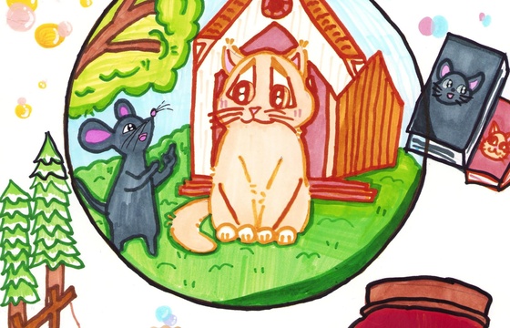 仁化县铜奖 | 《如果猫遇上老鼠》