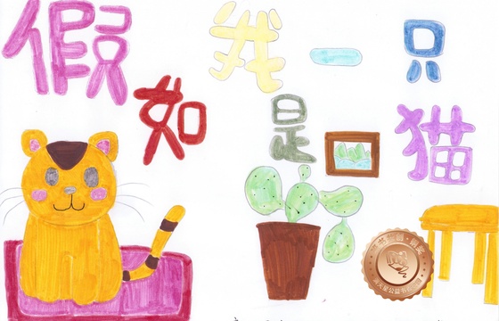 新兴县铜奖 | 《假如我是一只猫》