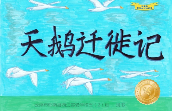 郁南县金奖 |《天鹅迁徙记》