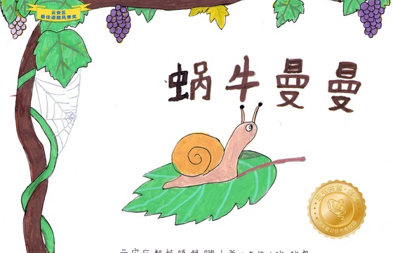 云安区金奖 |《蜗牛曼曼》